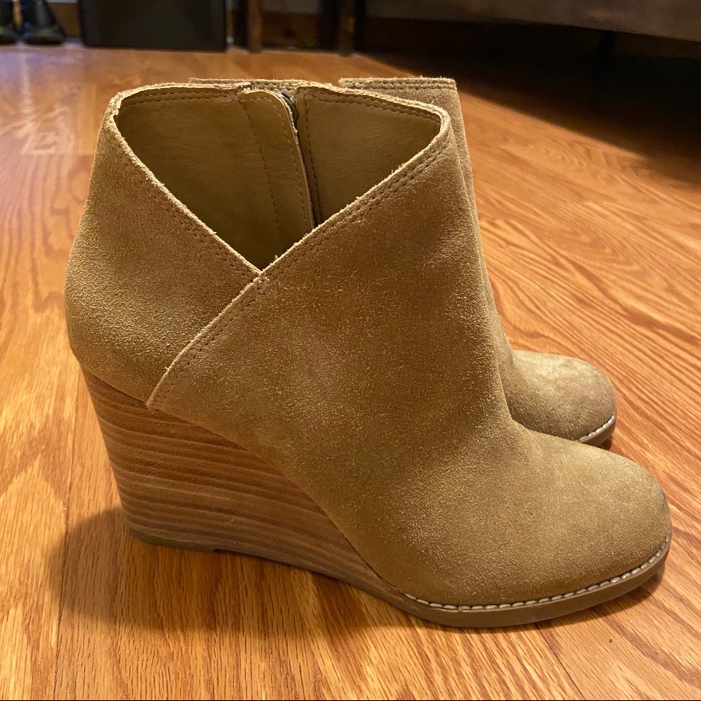 Lucky Brand Wedge Booties